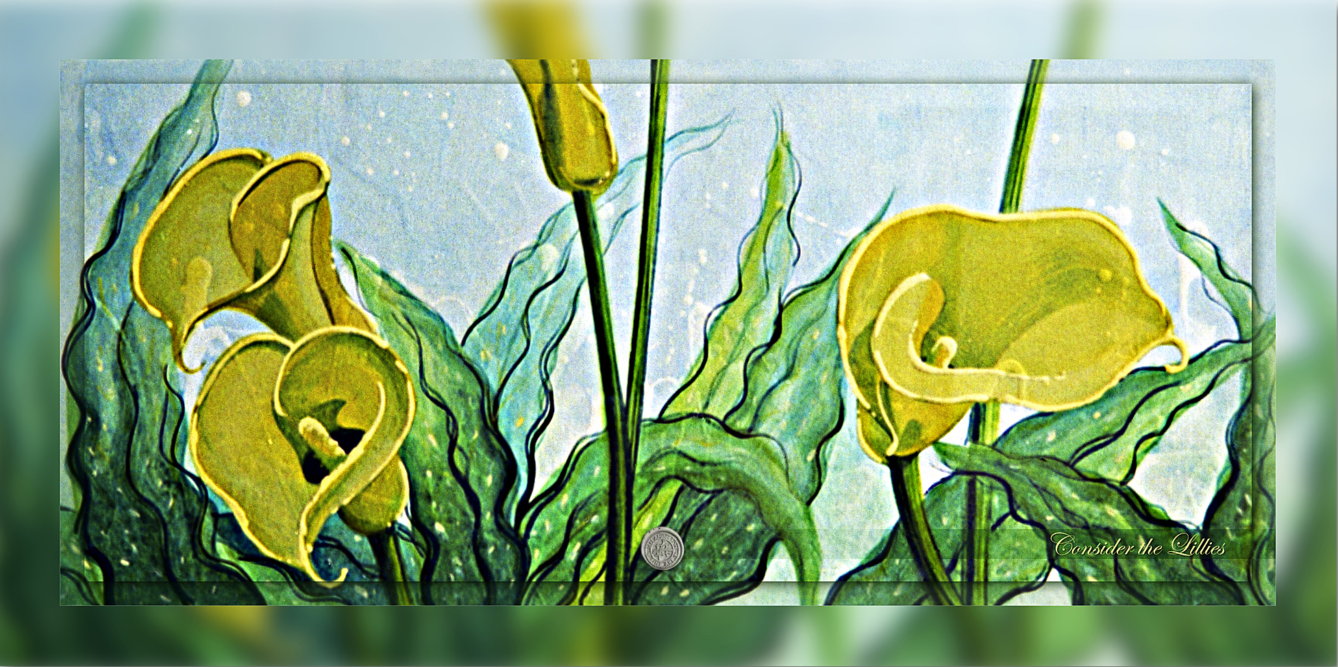 CONSIDER THE LILLIES 2 - Yellow Cala Lily - Image 2