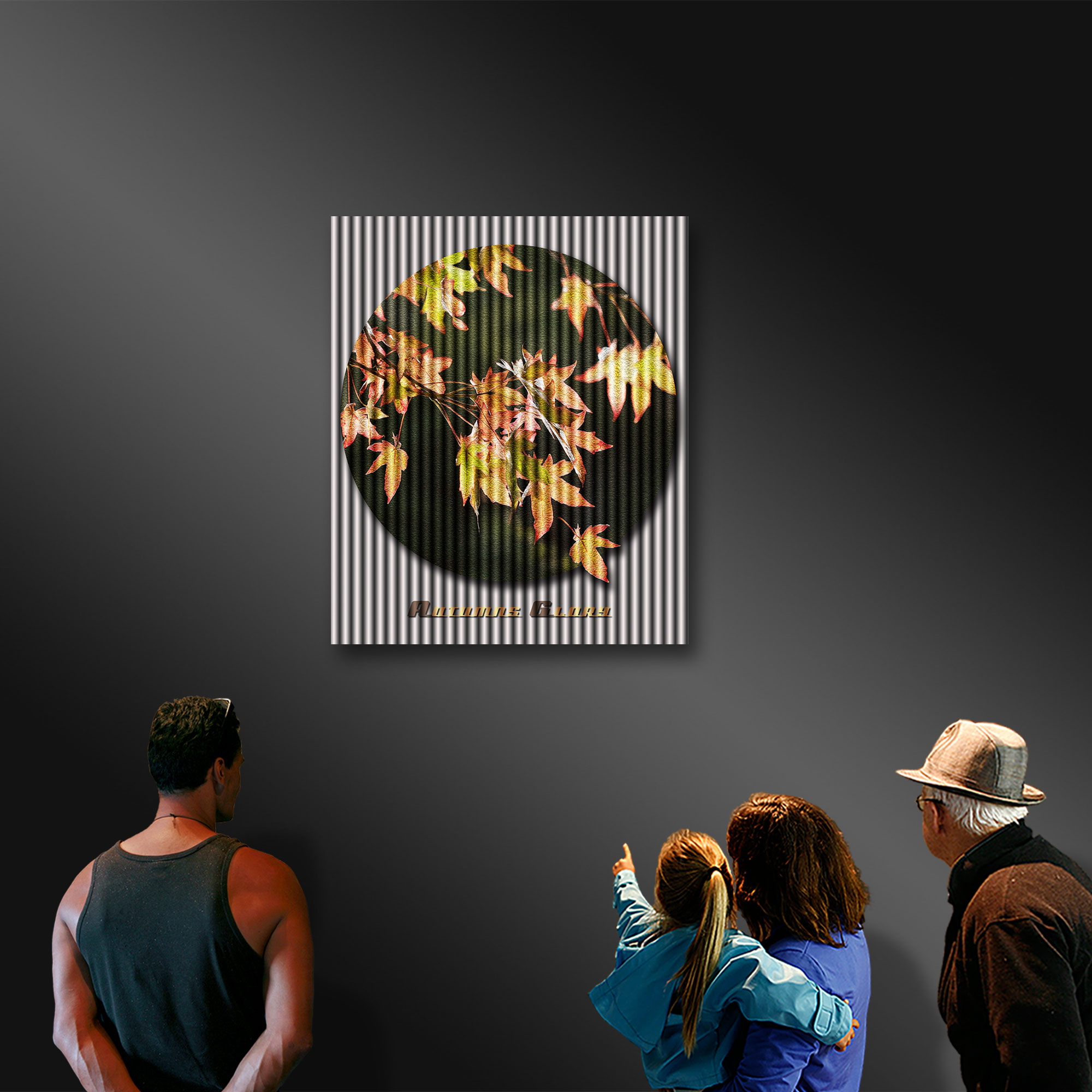 Oaks and Autumn seem to me to be destined to be attractive, art by ian anderson.