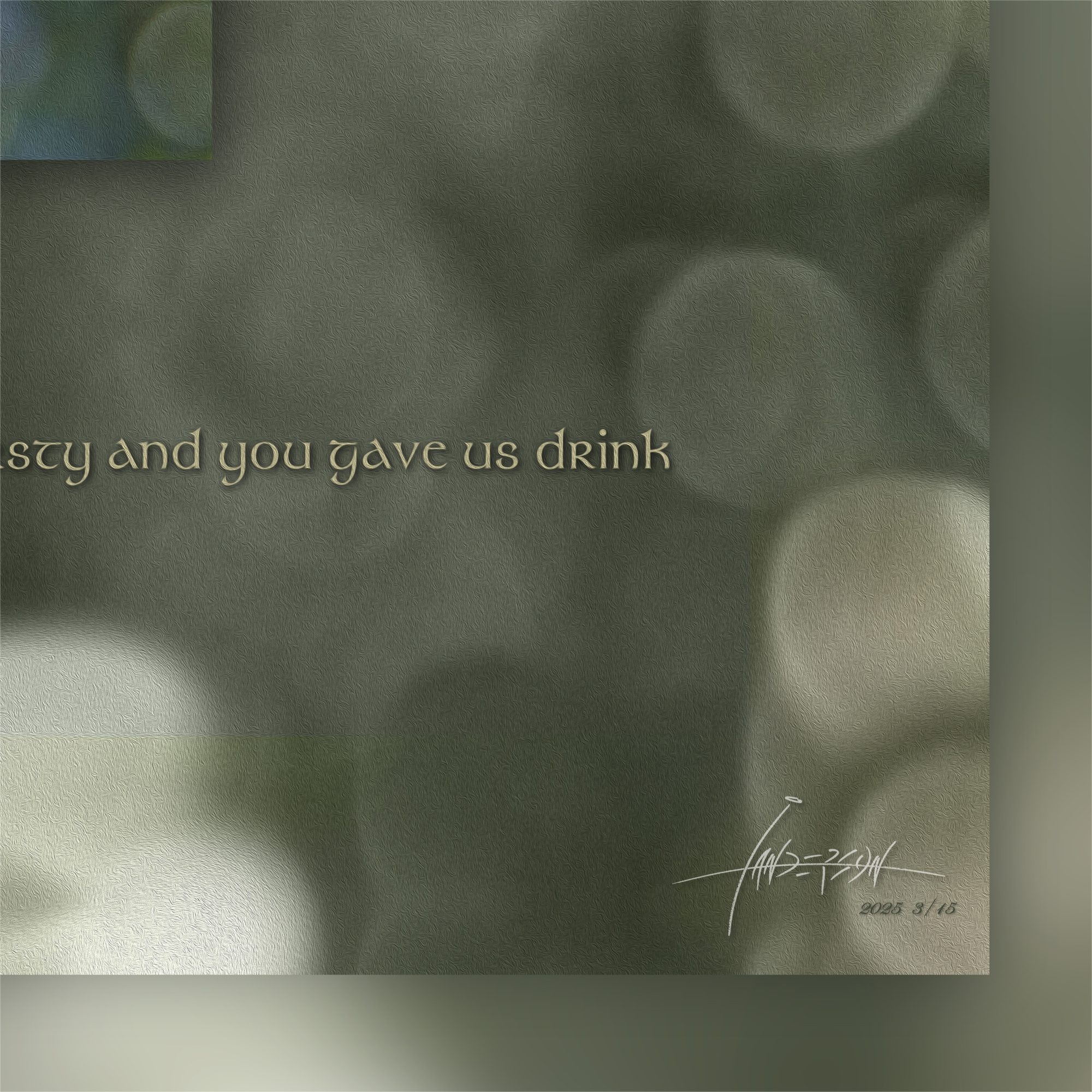 THIRST AND CHARACTER 1 - I was thirsty and you gave me drink - Image 4