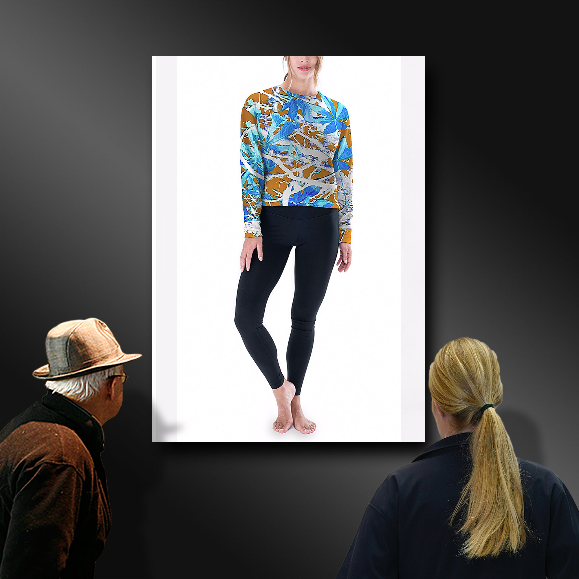 Women's fashion Modern Eco Sweat Front - Autumns Inversion